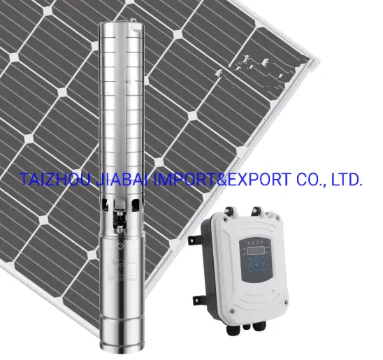 Good Quality 3kw 50m Head 30m3/H DC/AC Solar Deep Well Submersible Solar Pump