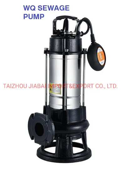 Wq Non-Clog Submersible Sewage Pump