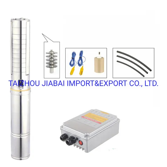 DC/AC Agriculture Irrigation Brushless High Efficiency Solar Deep Well Pump