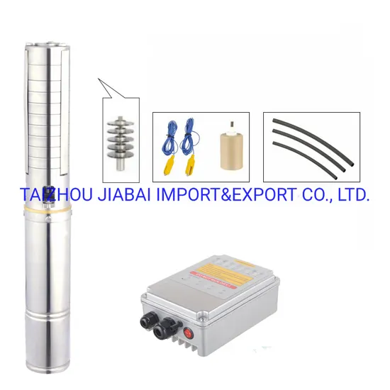 DC/AC Agriculture Irrigation Brushless High Efficiency Solar Deep Well Pump