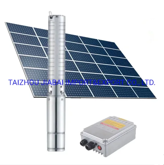 4inche 2inch Outlet Submersible Stainless Steel Solar Deep Well Water Pump