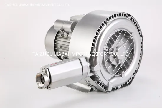 High Pressure Vacuum Cleaner Double Stage 1.13HP 0.85kw Air Ring Blower