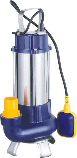 V2200f 3 Inch 3 HP S. S. Submersible Sewage Pump with Float