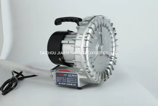 0.12kw/0.16HP Vacuum Aeration Turbo Side Channel High Pressure Electric Ring Air Blower