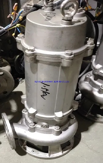 Wqd Series Submersible Dirty Water Sewage Slurry Pump