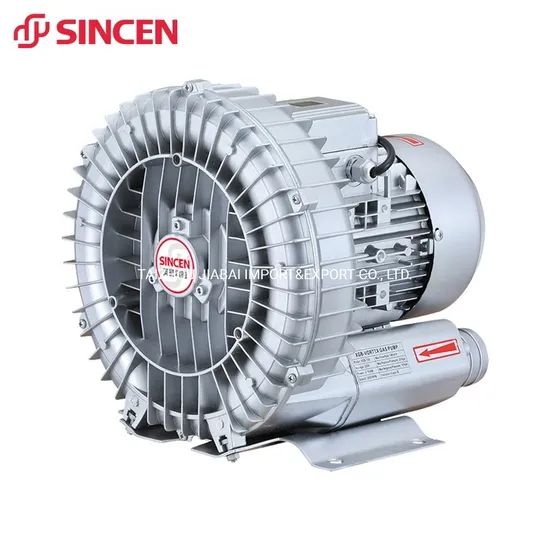 Factory Supply CE Approved Single Stage 5.5HP 4kw Air Side Channel Blower