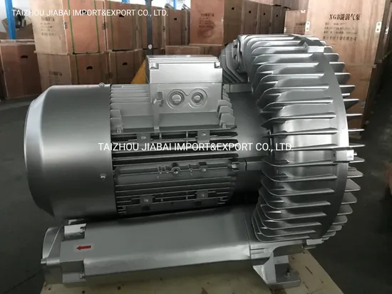 20HP 15kw Industrial Single Stage Pool High Pressure Side Channel Ring Blower