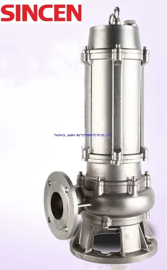 Hot Sale S. S. Submersible Waster Water Pump