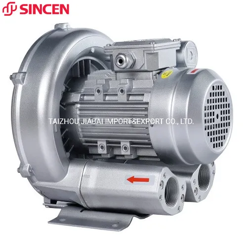 0.75kw CE Approved UL Standard High Pressure Air Ring Blower Vortex Blower