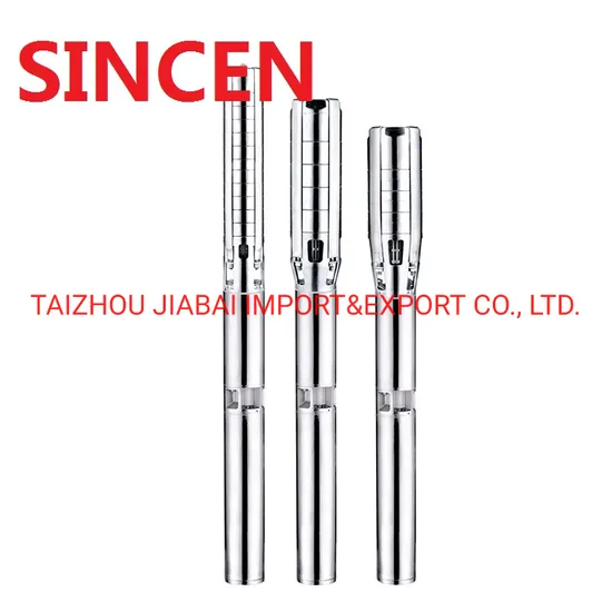 Three-Phase 4sp3/52 High Pressure Stainless Steel Deep Well Submersible Pump
