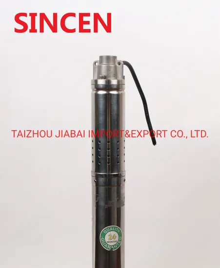 Sincen 3qgd1.2-50-0.37 Household Deep Well Screw Pump for Clean Water