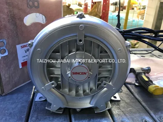 Industrial Single Stage Pool High Pressure High Speed 0.25HP/0.18kw Ring Blower