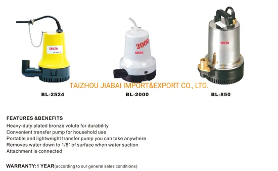 12V/24V/36V/48V/72V Small Mini DC Submersible Water Pump for Home Use