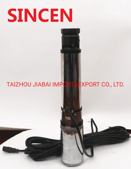 2inch 4inch 6inch 220V/380V DC/AC Deep Well Borehole Pump for Irrigation