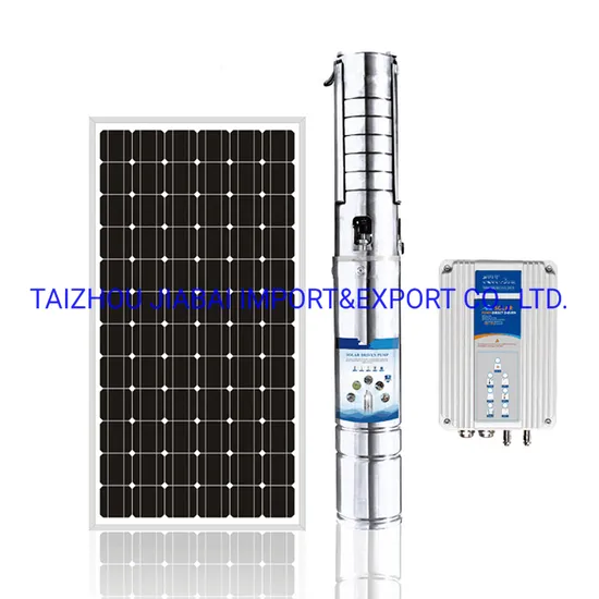 Factory Manufactured DC Controller Brushless Deep Well Submersible Solar Pump