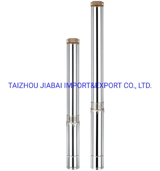 High Efficiency 3inch DC&amp;AC Stainless Steel Deep Well Submersible Solar Pump