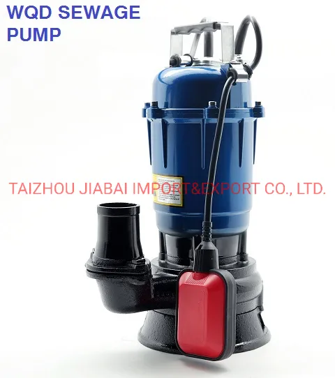 Wqd Sewage Submersible Water Pump (WQD10-8-0.55)