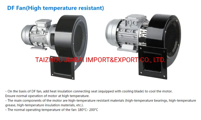 Centrifugal Fan Axial High Flow Blower for Water Treatment of Df Series