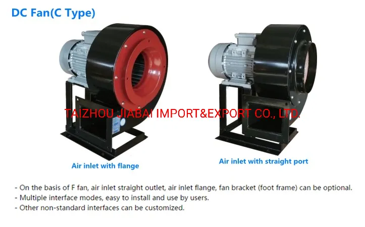 Large Capacity Centrifugal Air Blower Fan for Coal Mines, Papermaking, Film Blowing, Drying Cooling Machine