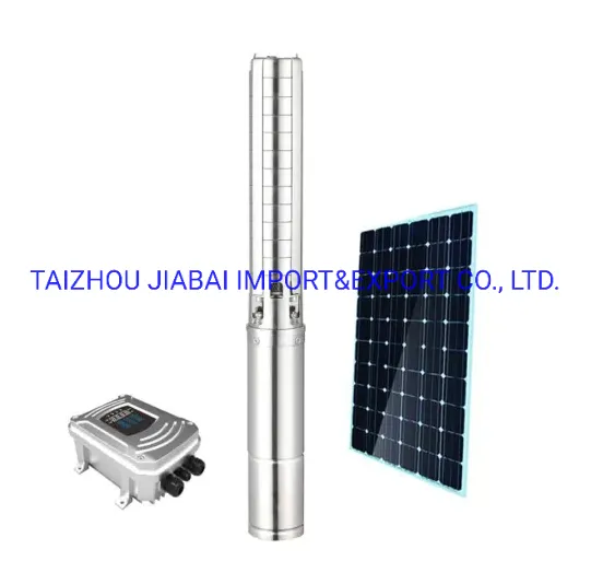 4 Inches DC Irrigation Compatible Ontroller Deep Well Solar Pump