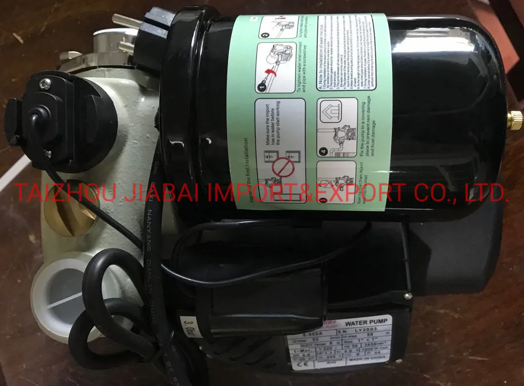 S300A Auto Centrifugal Water Pump Electric Self Priming Pumps