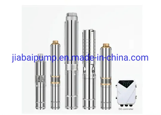 Factory Price AC&amp;DC 175m Lift 6m3/H Solar Deep Well Submersible Pump