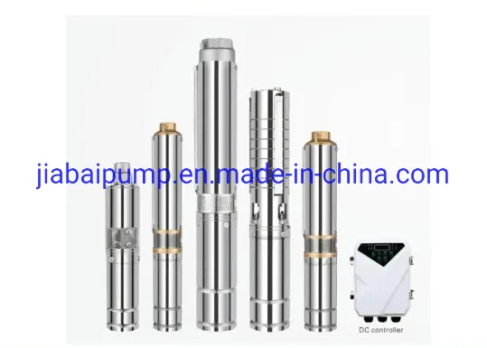Factory Price AC&amp;DC 175m Lift 6m3/H Solar Deep Well Submersible Pump