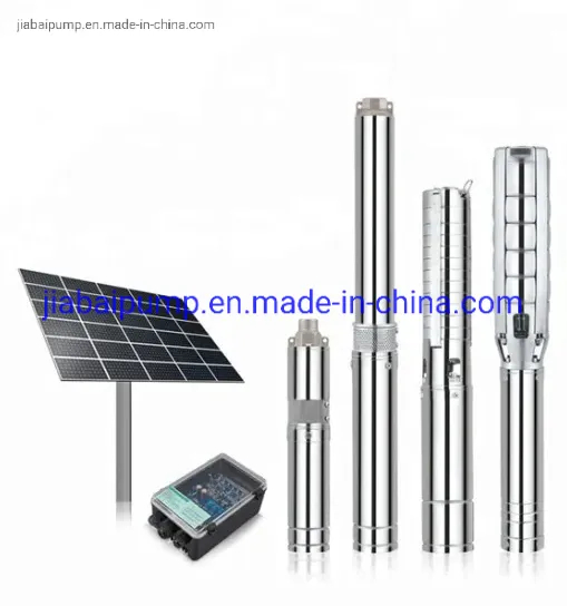 Sincen 2inch Outlet High Quality Burshless AC/DC Solar Deep Well Submersible Pump