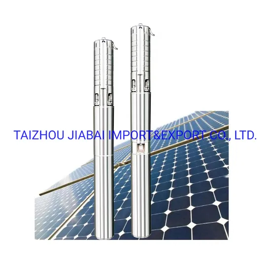 4kw 75m Head 36m3/H AC&amp;DC Impeller Deep Well Solar Submersible Pump
