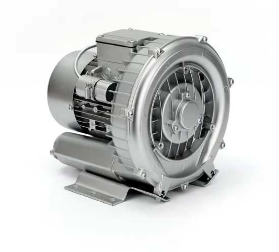 Regenerative High Power 3 Phase Vortex Fan Single Impeller Ring Blower