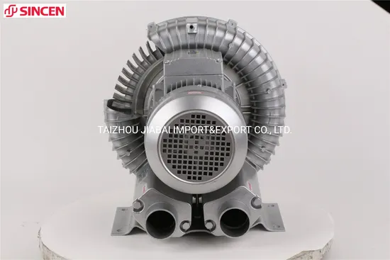 Factory Supply 5.5HP 4kw Single Stage High Pressure Electric Aerationr Ring Blower
