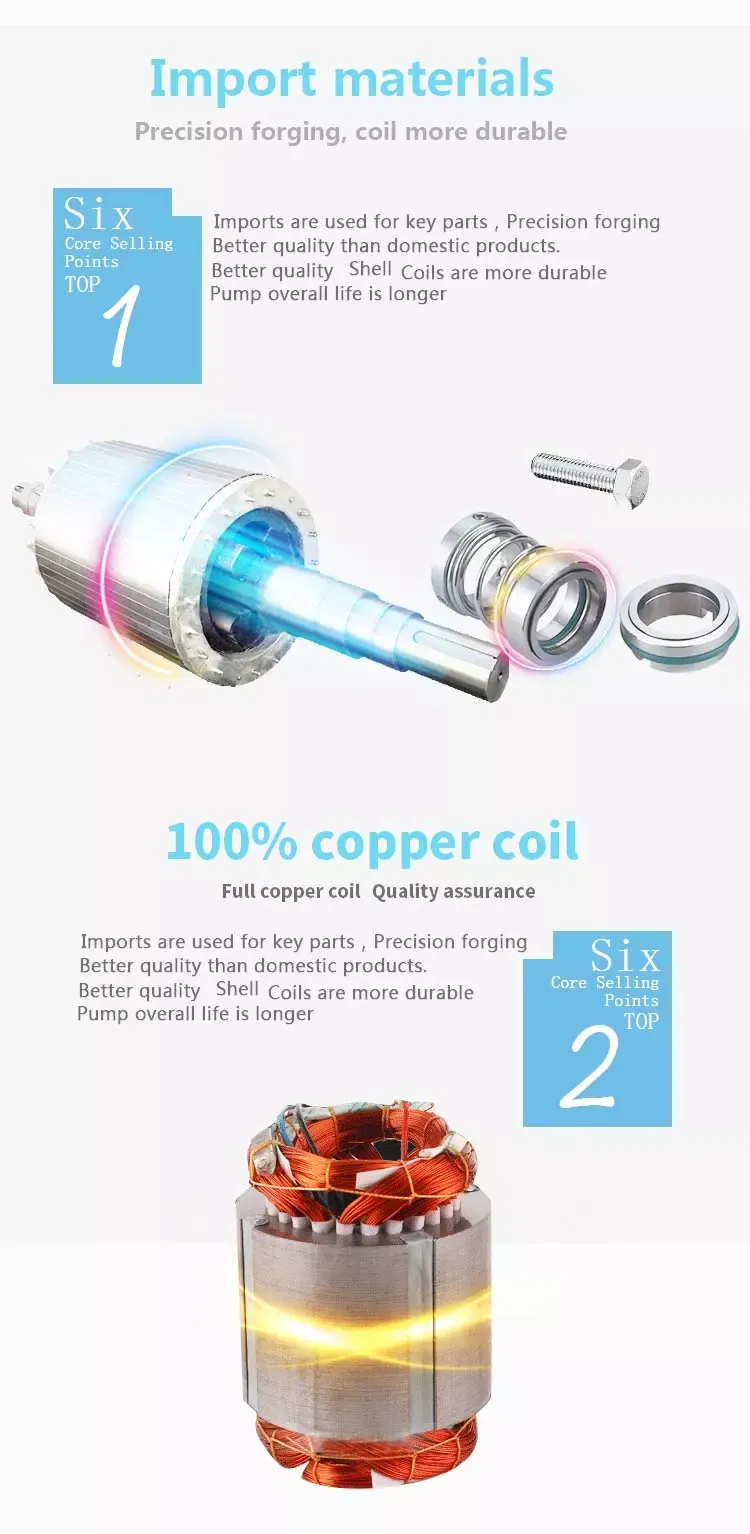 New Type Impeller Aerator with Water Cooled Motor for Fish Pond
