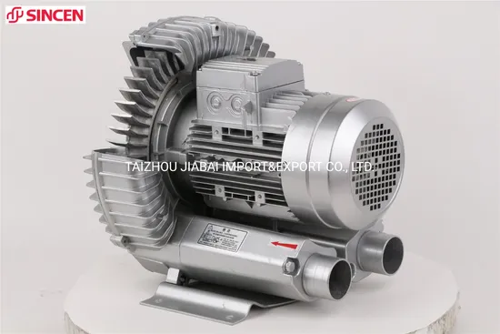 CE Approved 4kw Electric High Pressure Fish Shrimp Farming Air Blower