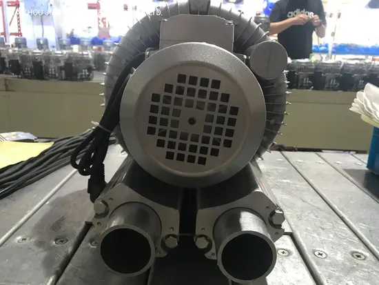 CE Approved UL Standard High Pressure 2HP 1.1kw Side Channel Air Blower