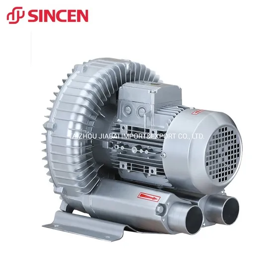 Factory Supply CE Approved Single Stage 5.5HP 4kw Air Side Channel Blower