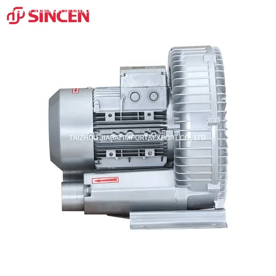 20HP 15kw Industrial Single Stage Pool High Pressure Side Channel Ring Blower