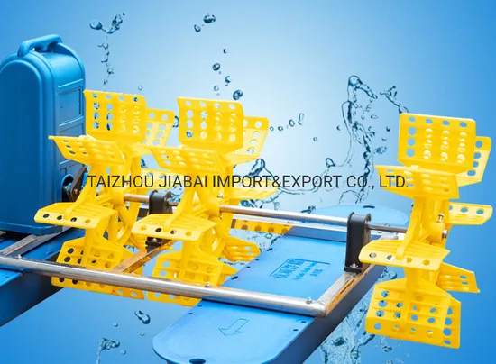2 Wheels 4 Wheels 6 Wheels Shrimp Pond Paddle Wheel Aerator