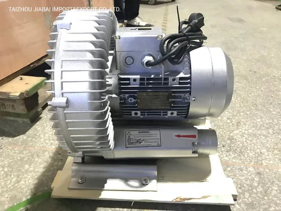 CE Approved High Pressure 2HP 1.5kw 220V Side Channel Air Blower