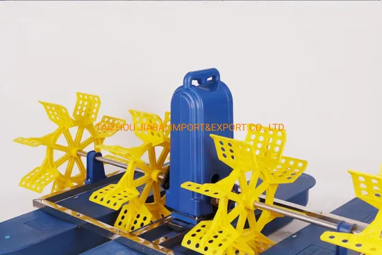 4 Impeller Single Phase Aquaculture Paddle Wheel Aerator