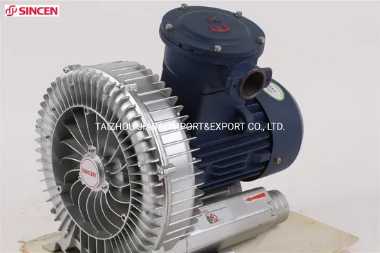 Pneumatic Regenerative Explosion Protection 750W Air Blower