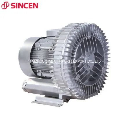 Industrial Single Stage Pool High Pressure Flow Electric 9kw Air Ring Blower