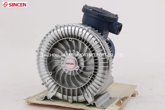 Anti-Explosion Pneumatic Conveying Regenerative 4HP 3kw Air Blower