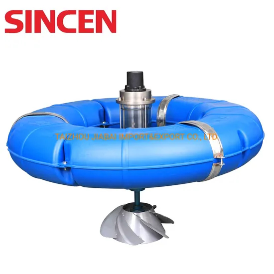 1.1kw 110V Voltage Solar Deep Water Surge Aerator