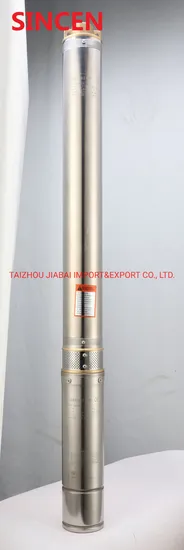 Manufacturer 4sdm6/18 High Quality Deep Well Submersible Pump