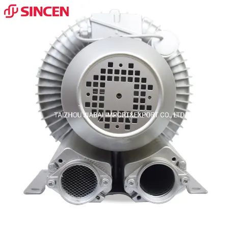 Fish Farming Aerator Flour Suction Pneumatic System Vortex Pump 5.5kw Air Blower