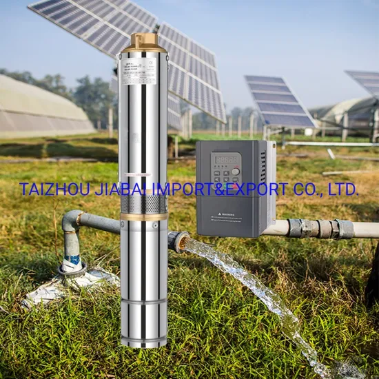 Cheap Price Large Flow 750W 72V DC Deep Well Submersible Solar Pump