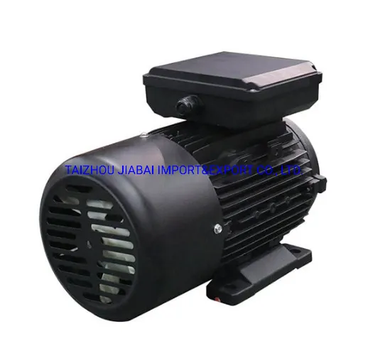 CE Approved Ml Series with Double Capacitors Alu Body Single Phase Electric Motor