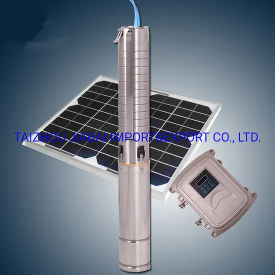 High Efficiency 1100W 110V 101m DC Deep Well Submersible Solar Water Pump