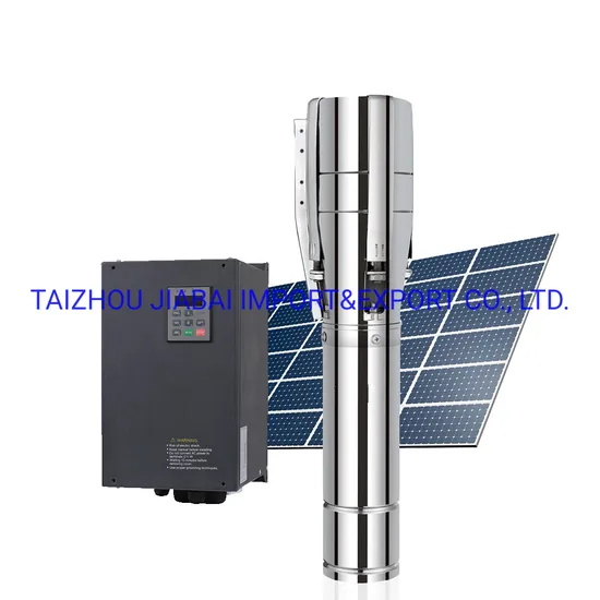 High Efficiency 1100W 110V 101m DC Deep Well Submersible Solar Water Pump