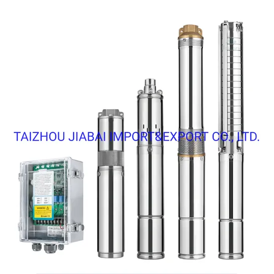 CE Approved 4 Inch 750W 72V MPPT Controller DC Deep Well Solar Pump